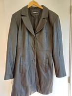 Retro leren damesjas petrol Chazz maat 42, Kleding | Dames, Overige kleuren, Chazz, Verzenden, Maat 42/44 (L)