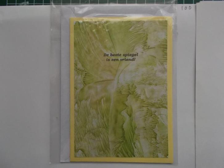 Kaarten. zelfgemaakt in encaustic techniek, Hobby en Vrije tijd, Kaarten | Zelfgemaakt, Nieuw, Overige thema's, Ophalen of Verzenden