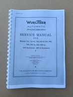 Service Manual: Wurlitzer 500 / 800 (1941) jukebox nieuw !!, Seeburg, Ophalen