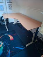 Hoekbureau - Ideaal voor thuiswerk!, Huis en Inrichting, Bureaus, Ophalen, In hoogte verstelbaar, Gebruikt, Bureau