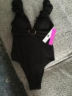 NIEUW!! ZWART BADPAK MAAT S/36, Kleding | Dames, Badmode en Zwemkleding, Verzenden, Nieuw, Zwart, Badpak