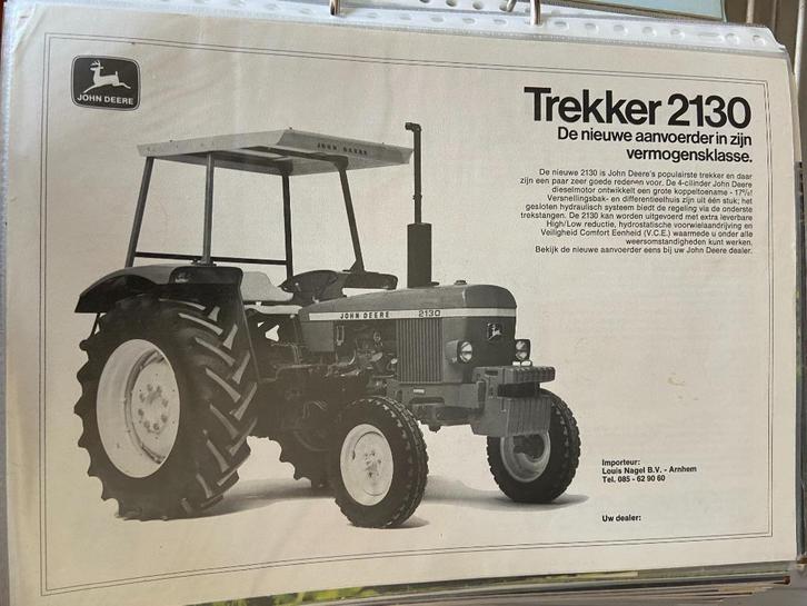 Tractorfolders, Boeken, Catalogussen en Folders, Gelezen, Ophalen of Verzenden