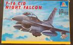 Italeri  F-16C/D Night Falcon 1:72 NL/BE Decals, Hobby en Vrije tijd, Modelbouw | Vliegtuigen en Helikopters, Ophalen of Verzenden