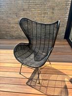 HK Living Rotan Egg Chair, Huis en Inrichting, Gebruikt, Minder dan 75 cm, Riet of Rotan, Ophalen of Verzenden