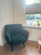 Fauteuil sofa company groen velours, Stof, Zo goed als nieuw, Ophalen