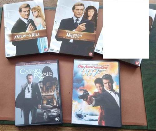 Roger Moore DVD 's James Bond The Saint + boek, Cd's en Dvd's, Dvd's | Klassiekers, Ophalen of Verzenden