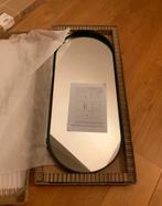 Saniclass Retroline 2.0 spiegel ovaal zwart NIEUW, Minder dan 50 cm, Nieuw, Ophalen of Verzenden, Minder dan 100 cm