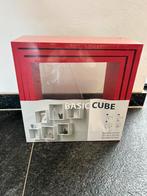 Wandkubus set - 3 stuks - rood, Huis en Inrichting, Ophalen of Verzenden, Nieuw