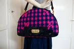 Vintage Piero Erbacci aparte handtas schoudertas tas fuchsia, Sieraden, Tassen en Uiterlijk, Tassen | Damestassen, Verzenden, Nieuw