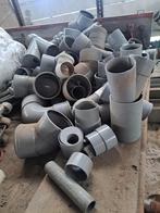 partij riolering hulpstukken, Doe-het-zelf en Verbouw, Buizen en Afvoer, Ophalen, Bochten, Pvc, Nieuw
