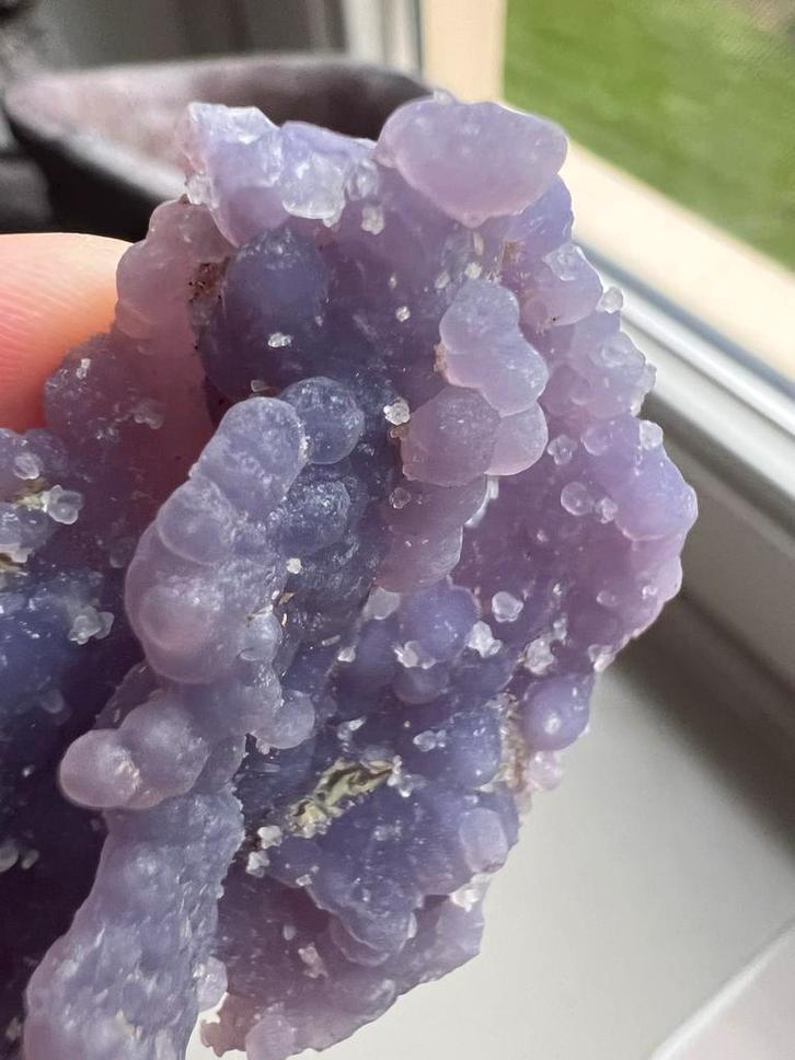 Prachtige Druifagaat, Verzamelen, Mineralen en Fossielen, Mineraal, Ophalen of Verzenden