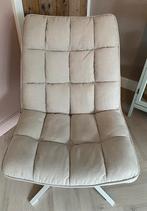 Draaifauteuil Job Beige, Ophalen, Overige materialen, Gebruikt, 100 tot 125 cm