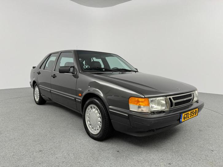 Saab 9000 i 2.0 liter Leer Uniek Onderhoudshistorie Trekhaak, Auto's, Oldtimers, Bedrijf, Te koop, Saab, Benzine, Hatchback, Handgeschakeld