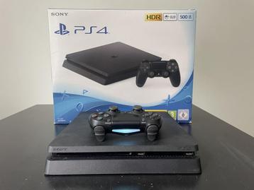 PS4 Slim / 500Gb / 1 controller / Firmware 9.03 / 150 EURO beschikbaar voor biedingen