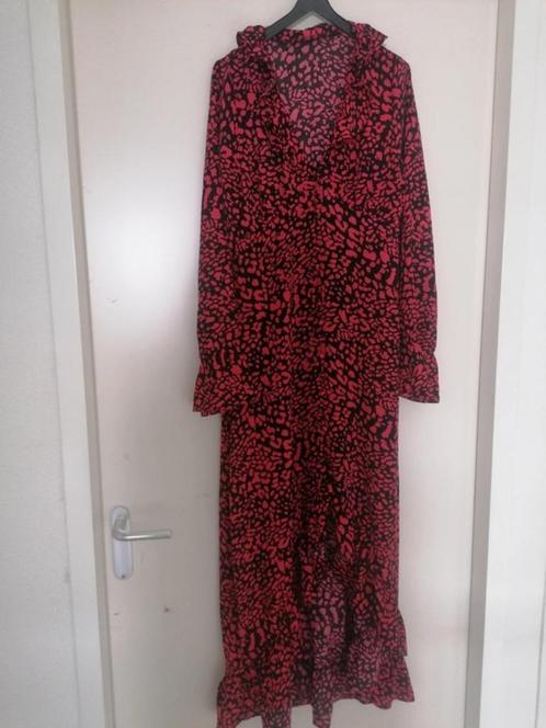 Colourful Rebel mooie lange jurk/ maat S/ OPRUIMING, Kleding | Dames, Jurken, Zo goed als nieuw, Maat 36 (S), Rood, Onder de knie