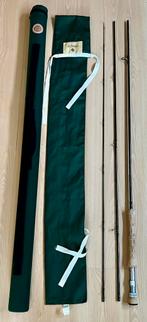 Hardy Demon 9.6Ft. AFTMA 7 en 3-delig compleet in Koker, Watersport en Boten, Ophalen of Verzenden, Gebruikt