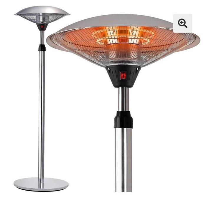 Terrasverwarmer staand., Tuin en Terras, Terrasverwarmers, Nieuw, Elektrisch, Vloer, Ophalen