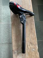 CONTEC Verende Zadelpen 31,6mm + zadel, Fietsen en Brommers, Fietsonderdelen, Ophalen of Verzenden, Gebruikt, Algemeen, Zadel