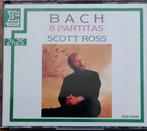 Bach - 6 Partitas - Scott Ross - 2 CD, Ophalen of Verzenden, Barok, Zo goed als nieuw
