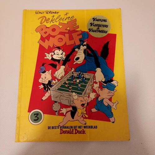 De kleine boze wolf no 3 – Varkens, vleeseters & vegetariërs, Boeken, Stripboeken, Gelezen, Eén stripboek, Ophalen of Verzenden
