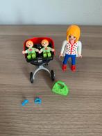 Playmobil set 5573, moeder met dubbele kinderwagen, Ophalen, Zo goed als nieuw, Complete set