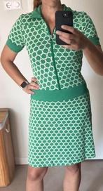 Tante Betsy Vera dress circles green Maat M, Kleding | Dames, Maat 38/40 (M), Tante Betsy, Ophalen of Verzenden, Zo goed als nieuw