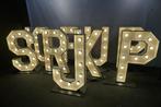 Verlichte letters Reclame letters - nog 7 beschikbaar, Ophalen of Verzenden, Gebruikt, Lichtbak of (neon) lamp