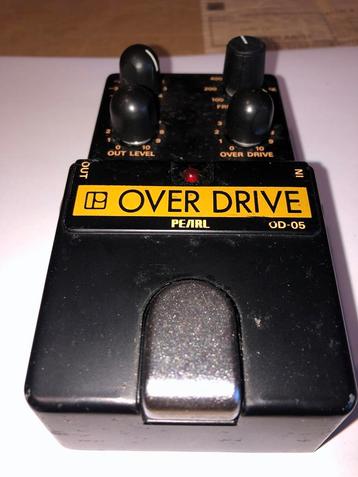 Pearl OD-05 Overdrive - Vintage 1980s Effectpedaal beschikbaar voor biedingen
