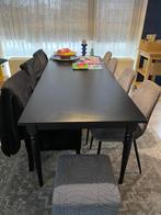 IKEA uitschuiftafel 214x87, Huis en Inrichting, Ophalen, Gebruikt, 200 cm of meer, 50 tot 100 cm
