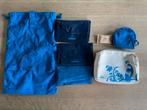 KLM setje met mooie etui en opblaasbare neksteunen, Verzamelen, Ophalen of Verzenden, Zo goed als nieuw, Overige typen