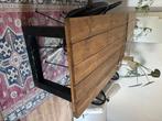Grote eettafel, Huis en Inrichting, Ophalen, Gebruikt, 100 tot 150 cm, Eikenhout