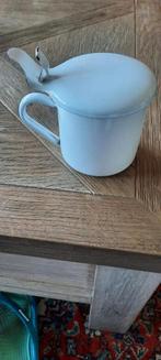 antiek emaille sputumpotje, Antiek en Kunst, Antiek | Emaille, Ophalen of Verzenden