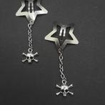 Doodshoofd ster haarclips, Haarspeld, 3845gh, Starjewelleryshop@hotmail.com, Nieuw