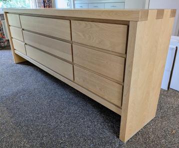Mooi eiken dressoir Basix van Karel Mintjens, 244 cm breed beschikbaar voor biedingen