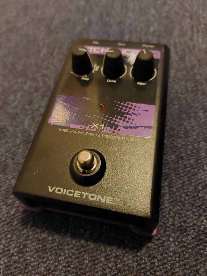 TC-Helicon Voicetone X1, Muziek en Instrumenten, Effecten, Zo goed als nieuw, Distortion, Overdrive of Fuzz, Ophalen of Verzenden