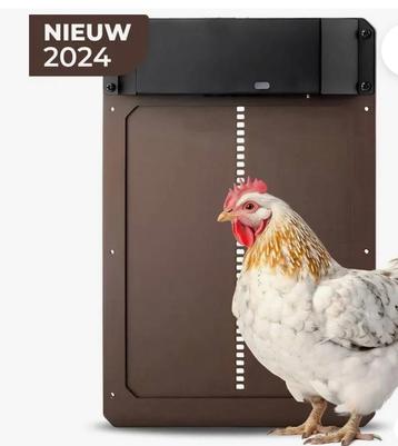 Automatisch kippenhok deur beschikbaar voor biedingen