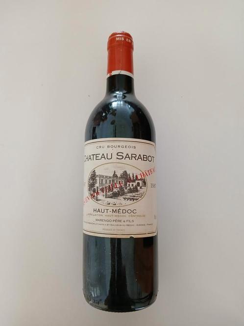Chateau Sarabot Haut-Médoc 1987, Antiek en Kunst, Curiosa en Brocante, Ophalen of Verzenden