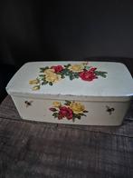 Ira Denemark blik met bloemen, Verzamelen, Blikken, Ophalen of Verzenden, Gebruikt, Overige