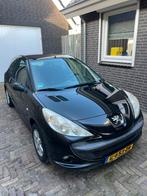 Peugeot 206+ 1.1 3D 2011 Zwart, Auto's, Voorwielaandrijving, 206+, 31 €/maand, 4 cilinders