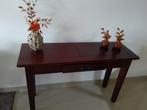 Mooie sidetable met la, Ophalen, Gebruikt, 100 tot 150 cm, 25 tot 50 cm
