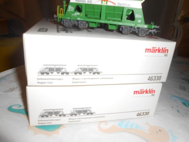 Märklin 46330, 3x de set zelflossers van Makies Zwitserland, Hobby en Vrije tijd, Modeltreinen | H0, Nieuw, Treinset, Wisselstroom