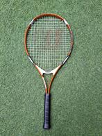 Wilson Tour 25" titanium series L00 tennisracket oranje-wit, Sport en Fitness, Tennis, Gebruikt, L00, Ophalen of Verzenden, Wilson