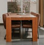 Prachtige Goossens Eettafel Quint - Eiken - 220x100cm, Huis en Inrichting, Tafels | Eettafels, Ophalen, 100 tot 150 cm, Eikenhout