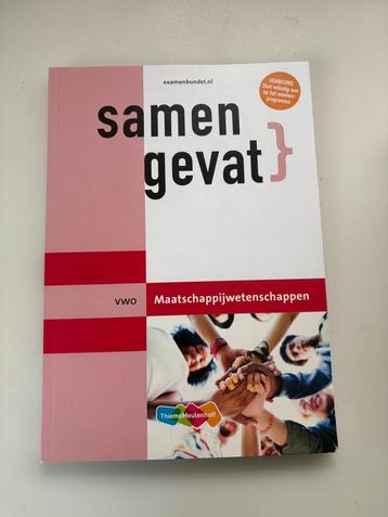 Samengevat Maatschappijwetenschappen VWO beschikbaar voor biedingen