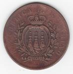 25-1757 San Marino 10 centesimi 1875, Verzenden, Overige landen, Losse munt