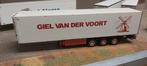 Koeltrailer wsi  GIEL VAN DER VOORT, Hobby en Vrije tijd, Modelauto's | 1:50, Ophalen of Verzenden, Zo goed als nieuw, Bus of Vrachtwagen