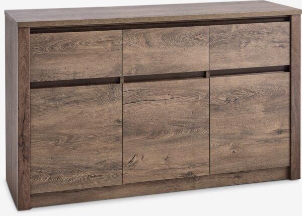 2x Dressoir Vedde JYSK, Huis en Inrichting, Kasten | Dressoirs, Zo goed als nieuw, 100 tot 150 cm, 25 tot 50 cm, Met lade(s), Met deur(en)