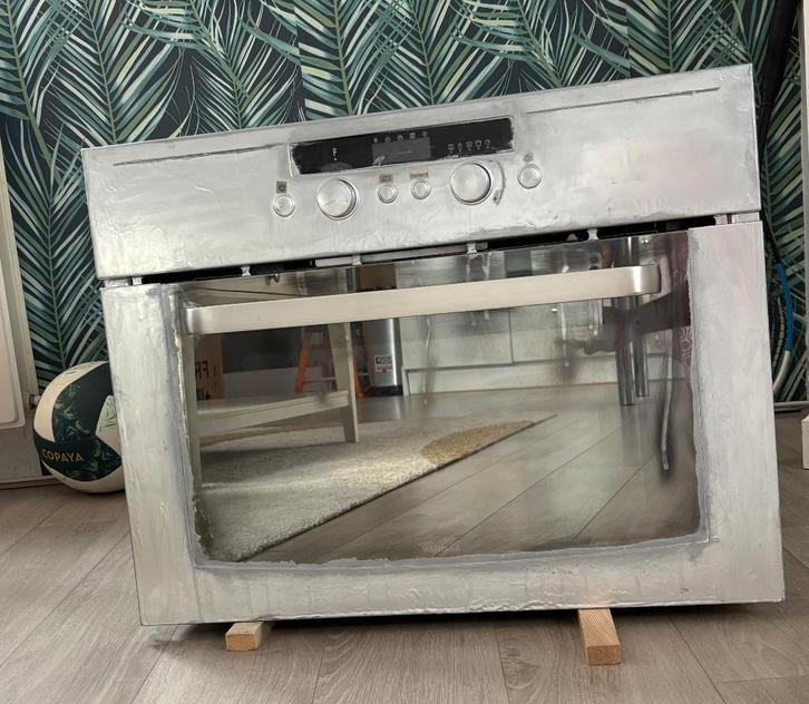 Whirlpool built-in combi megatron 40-44 L (functional), Witgoed en Apparatuur, Magnetrons, Gebruikt, Inbouw, Combimagnetron, 45 tot 60 cm