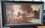 Groot klassiek Olieverf schilderij, Antiek en Kunst, Ophalen