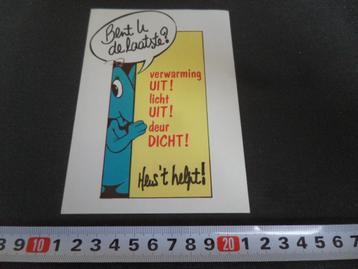 sticker Bent U de laatste ?  Verwarming ui ! Licht uit !  beschikbaar voor biedingen